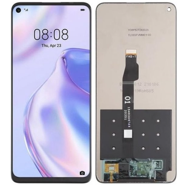 Huawei P40 Lite 5G LCD Display Assembly No Frame (Black) - LCU - Phone City