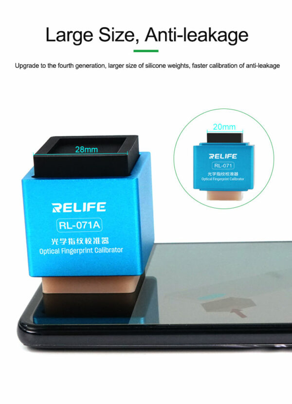 RELIFE RL-071A Optical Fingerprint Calibrator - Image 2