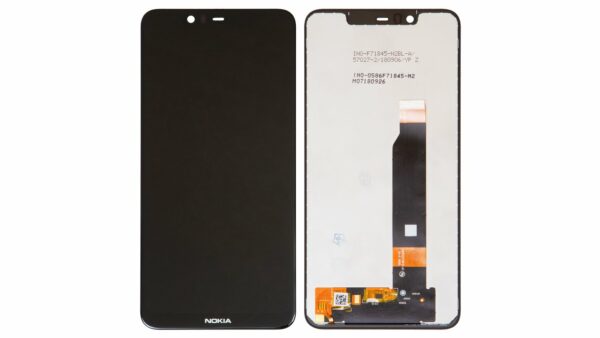 Nokia 5.1 Plus LCD Display Assembly No Frame (Black) -YU