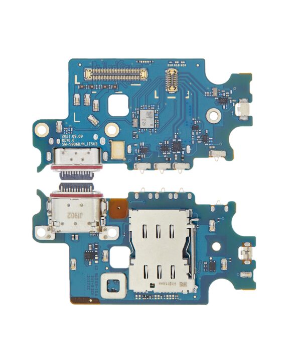 Samsung Galaxy S22 Plus Charging Port Board Flex With Sim Card Reader (ORi)  -GU