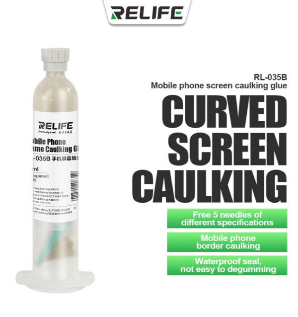 Relife RL-035B Caulking Glue 30ml Transparent