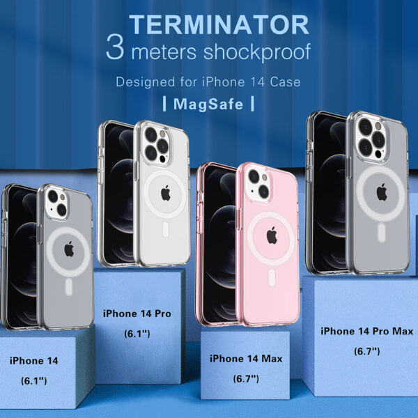 ShockProof Shell Clear TPU Magsafe Case - Image 8