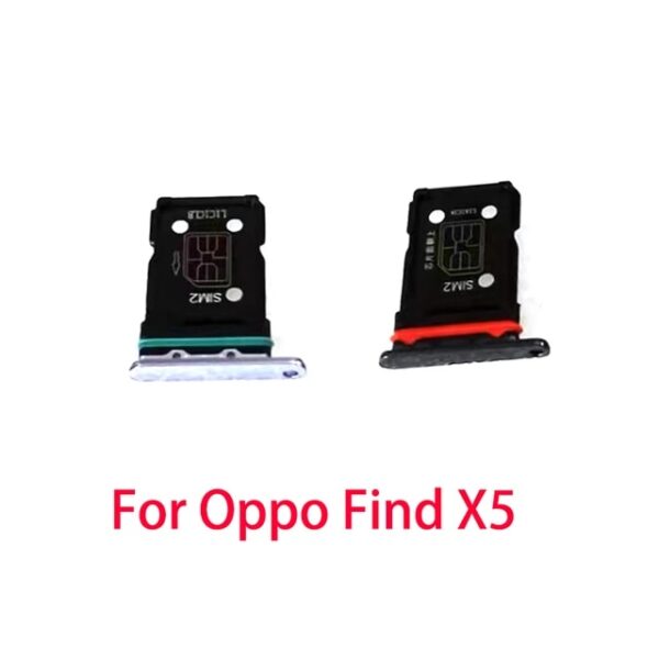 Oppo Find X5 Sim Tray  (Blue)   -U