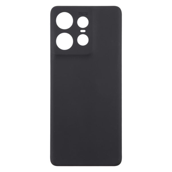 Motorola Moto Edge 50 Pro Back Cover (Black) -UY