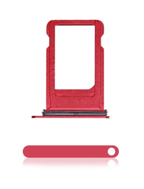 iPhone 8 / iPhone SE (2020) / iPhone SE (2022) Sim Card Tray (Red)