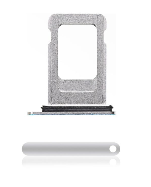 iPhone XS MAX Sim Card Tray  (Silver)