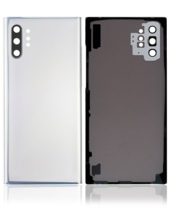 Samsung Galaxy Note 10 Plus (N975F) Back Cover (Aura Glow/Silver)